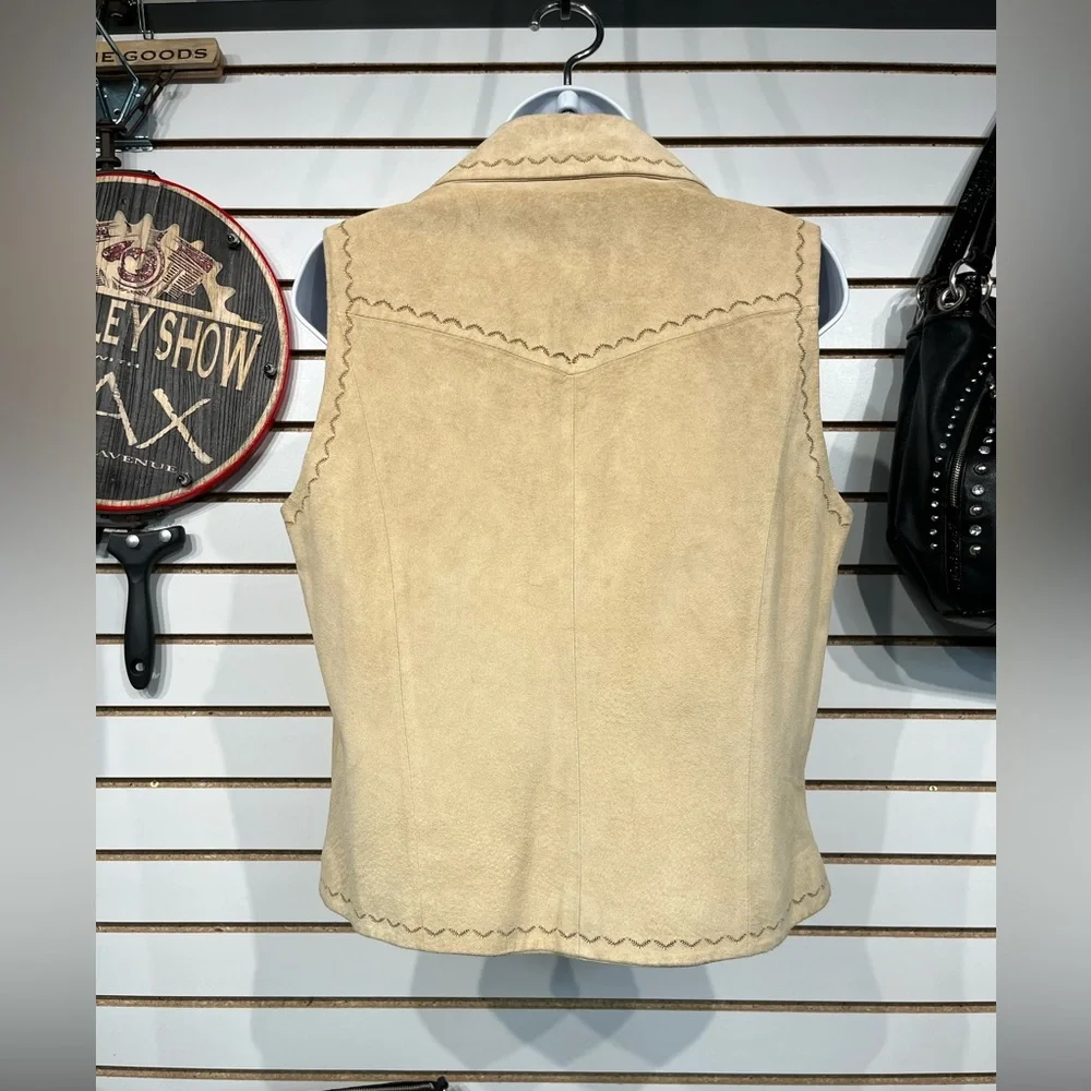 Isabella Bird suede vest size medium